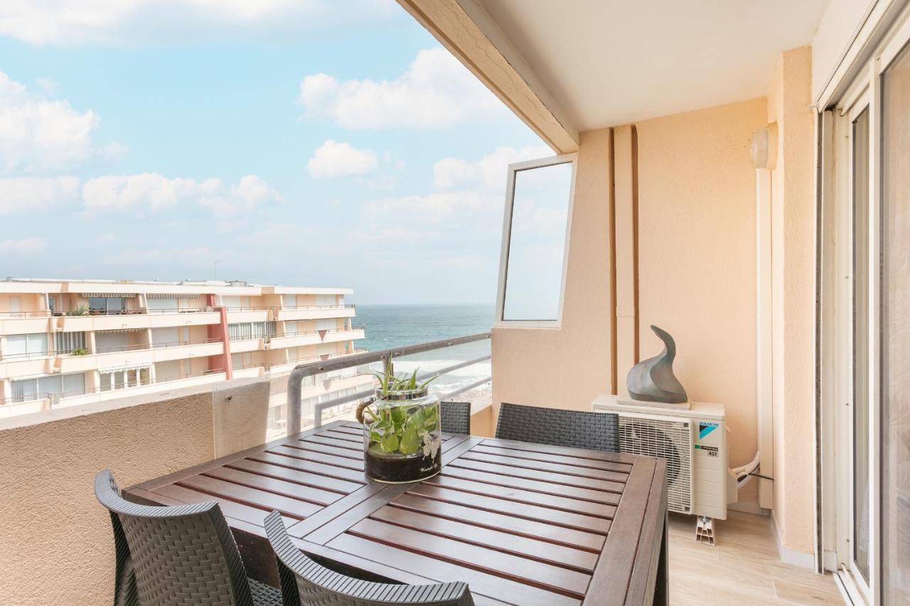 Appartement T3 Terrasse Vue Sur Mer, Piscine, Parking, Wifi Et Clim Сет Екстер'єр фото